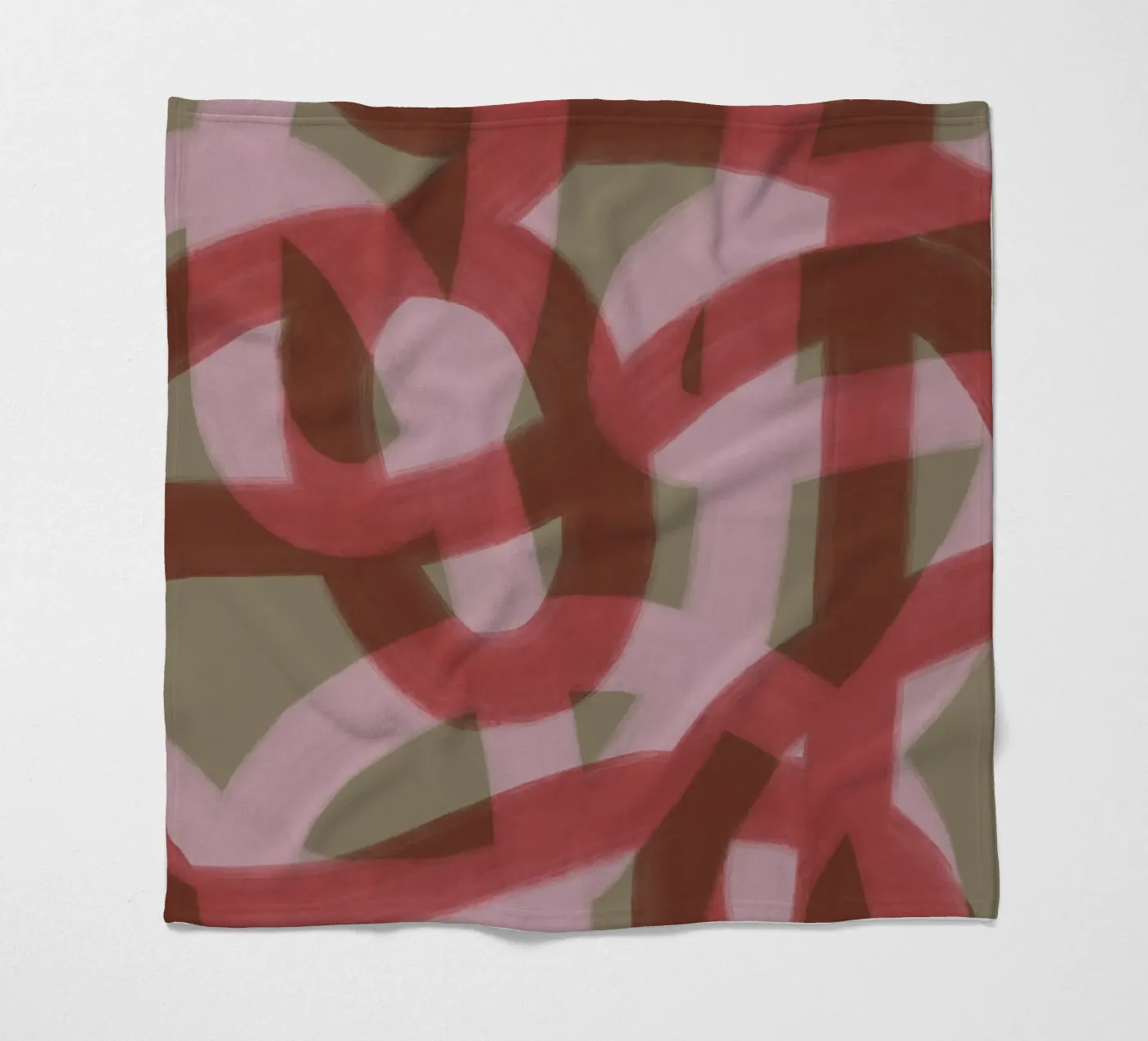 Lines 2 fleecedeken van Studio Memb