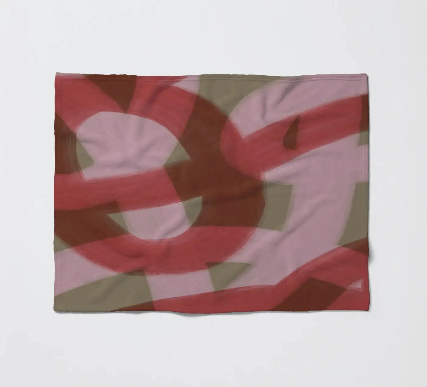 Lines 2 fleecedeken van Studio Memb