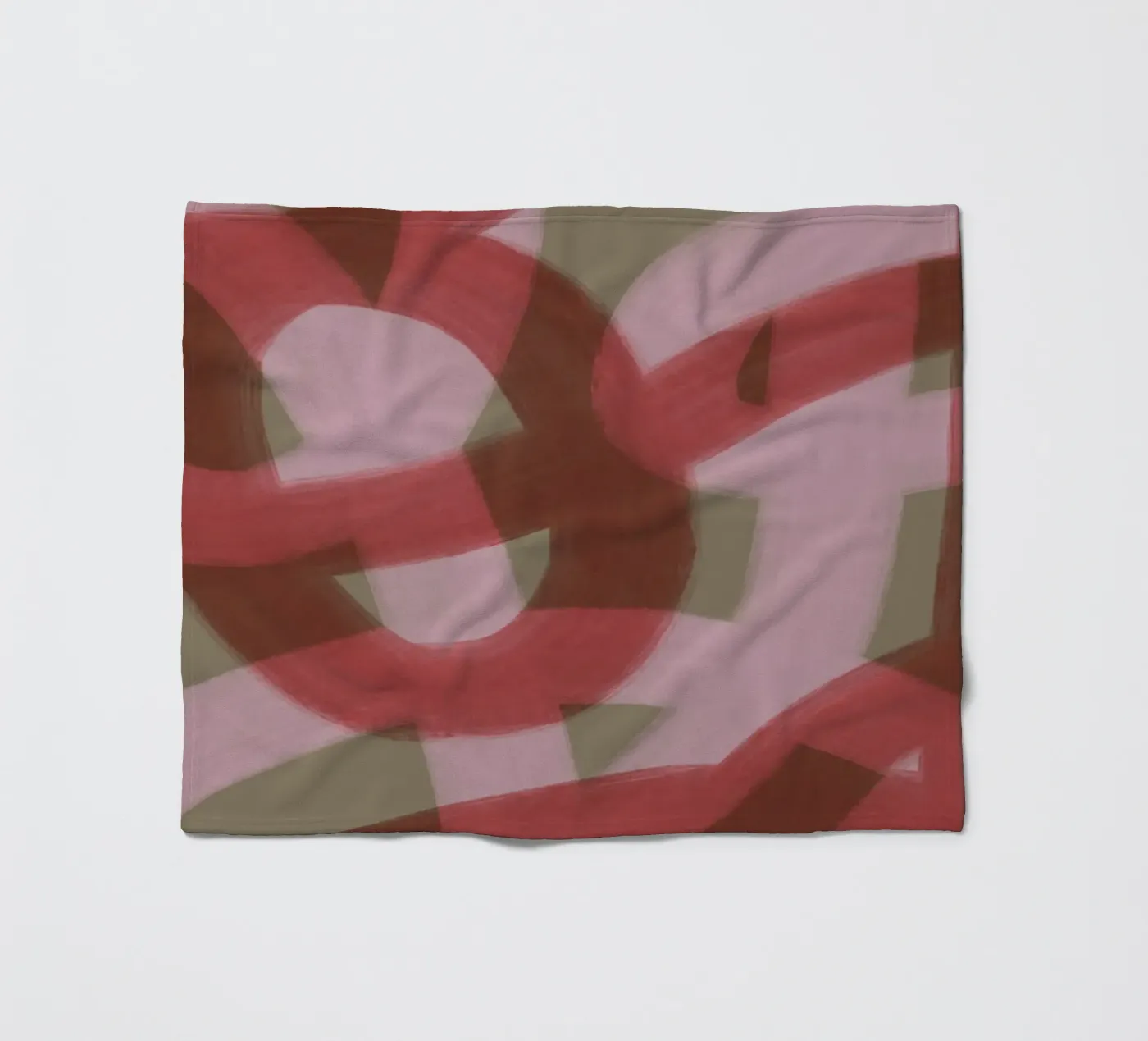 Lines 2 fleecedeken van Studio Memb