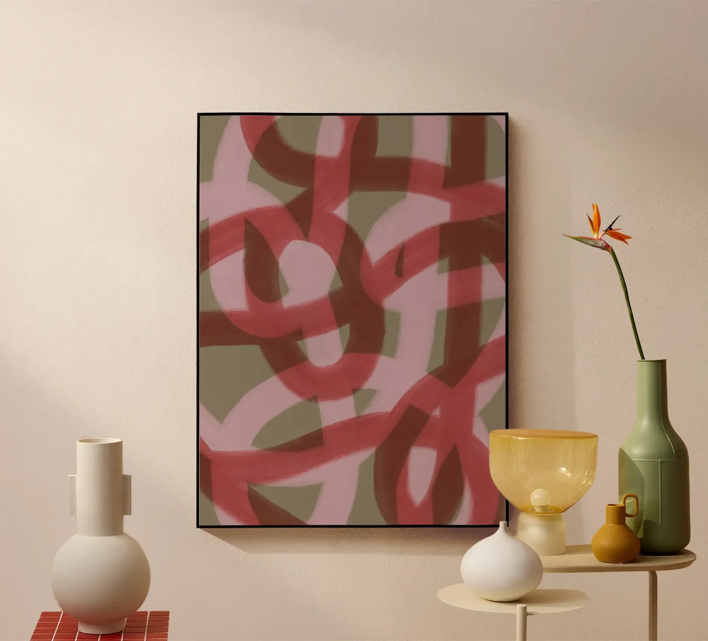Lines 2 acryl van Studio Memb