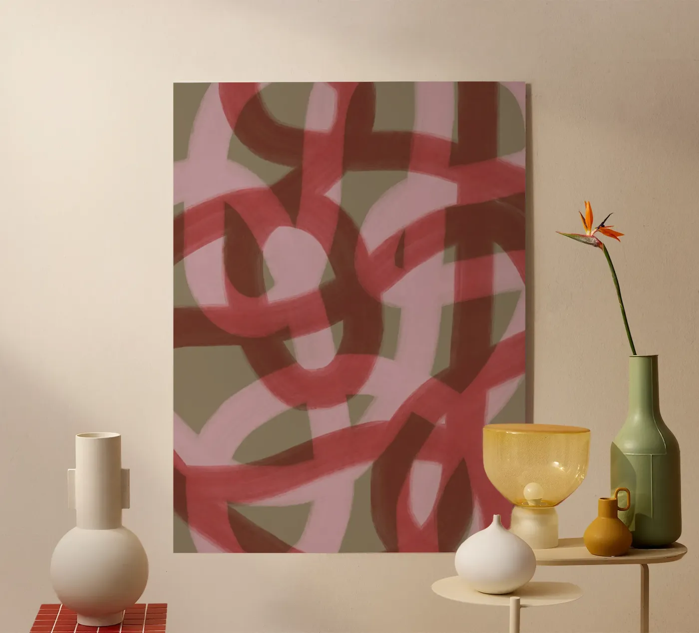 Lines 2 acryl van Studio Memb