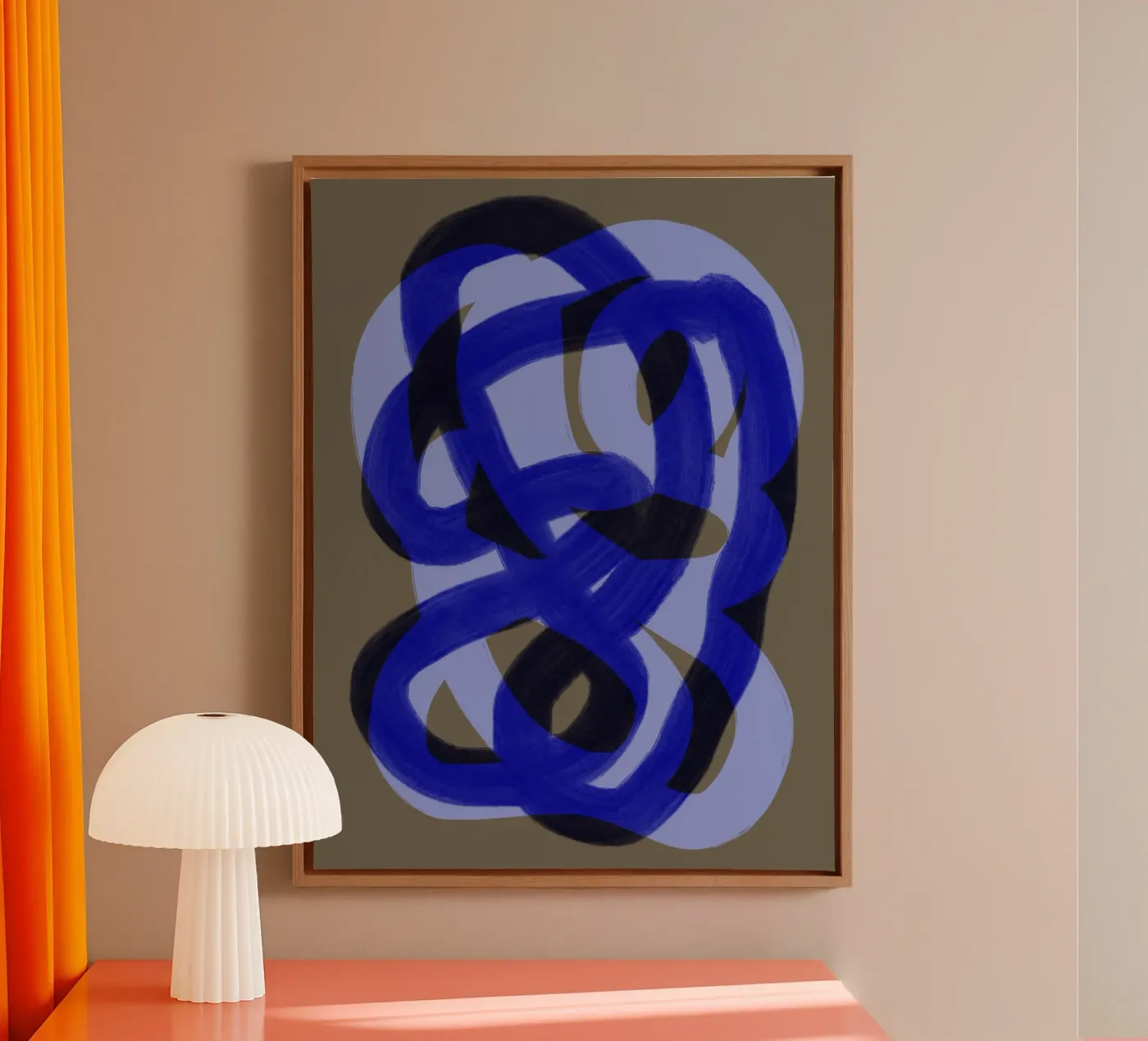 Lines 4 canvas van Studio Memb