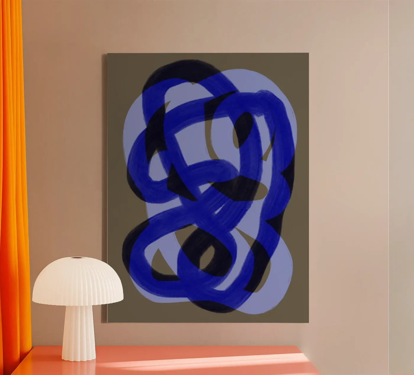 Lines 4 canvas van Studio Memb