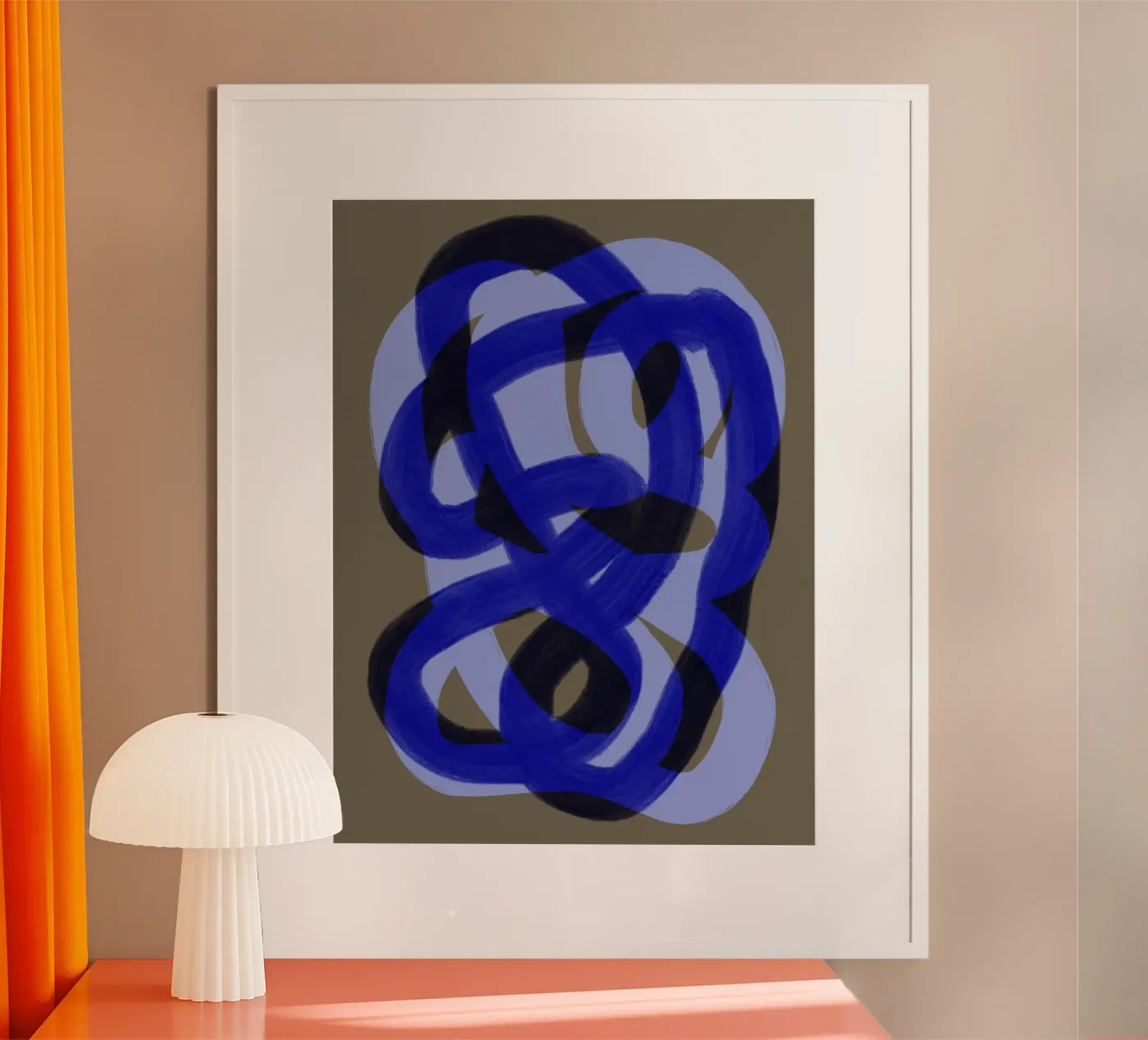 Lines 4 poster van Studio Memb