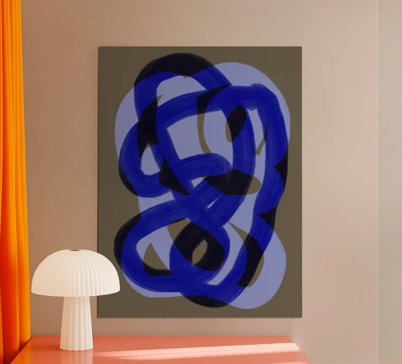 Lines 4 poster van Studio Memb