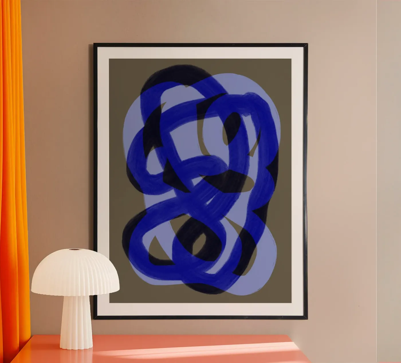 Lines 4 poster van Studio Memb