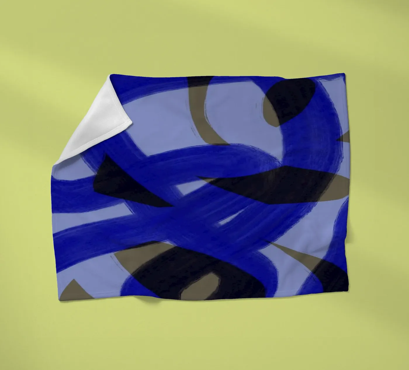 Lines 4 fleecedeken van Studio Memb