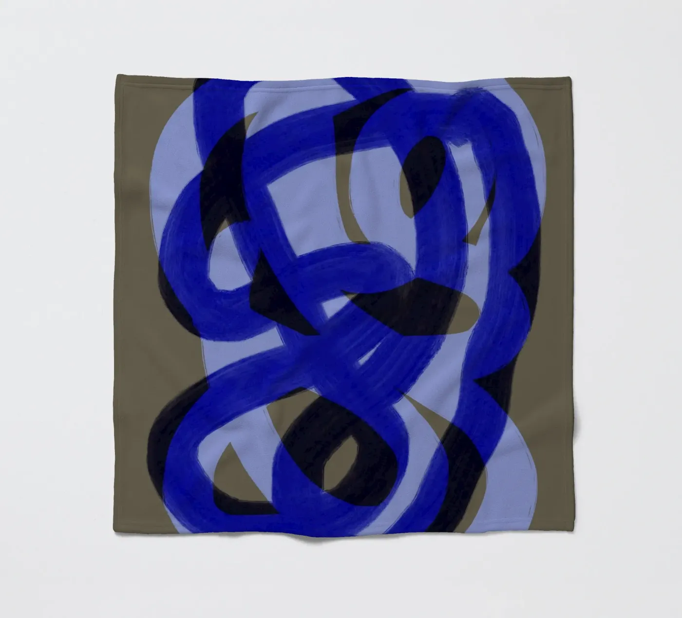 Lines 4 fleecedeken van Studio Memb