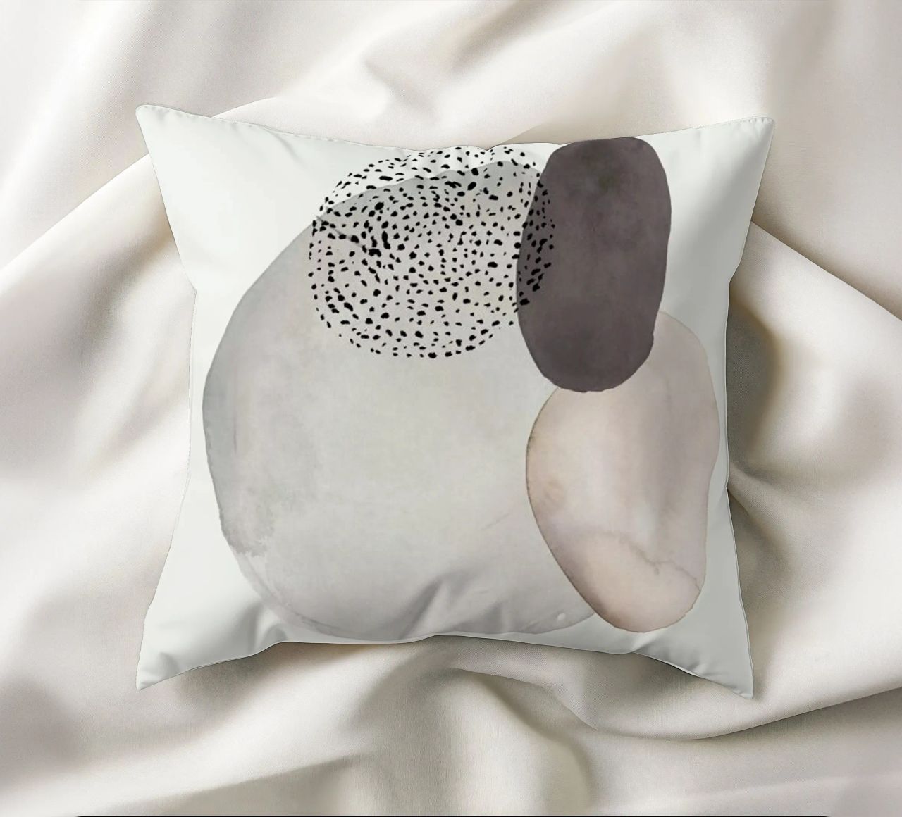 Pastels I coussin de Graphite