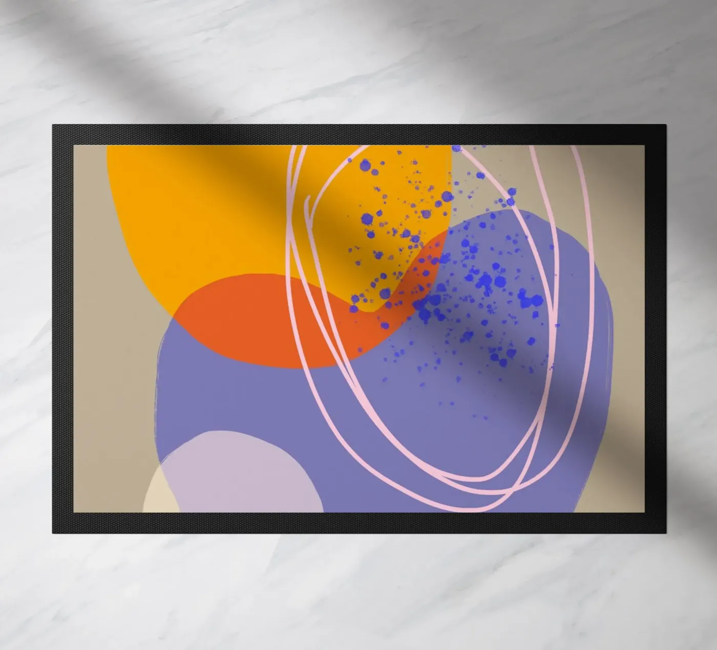 Shapes 21 deurmat van Studio Memb