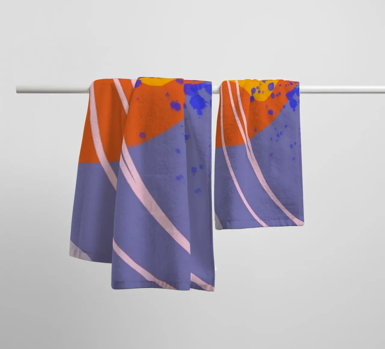 Shapes 21 asciugamano da bagno da Studio Memb