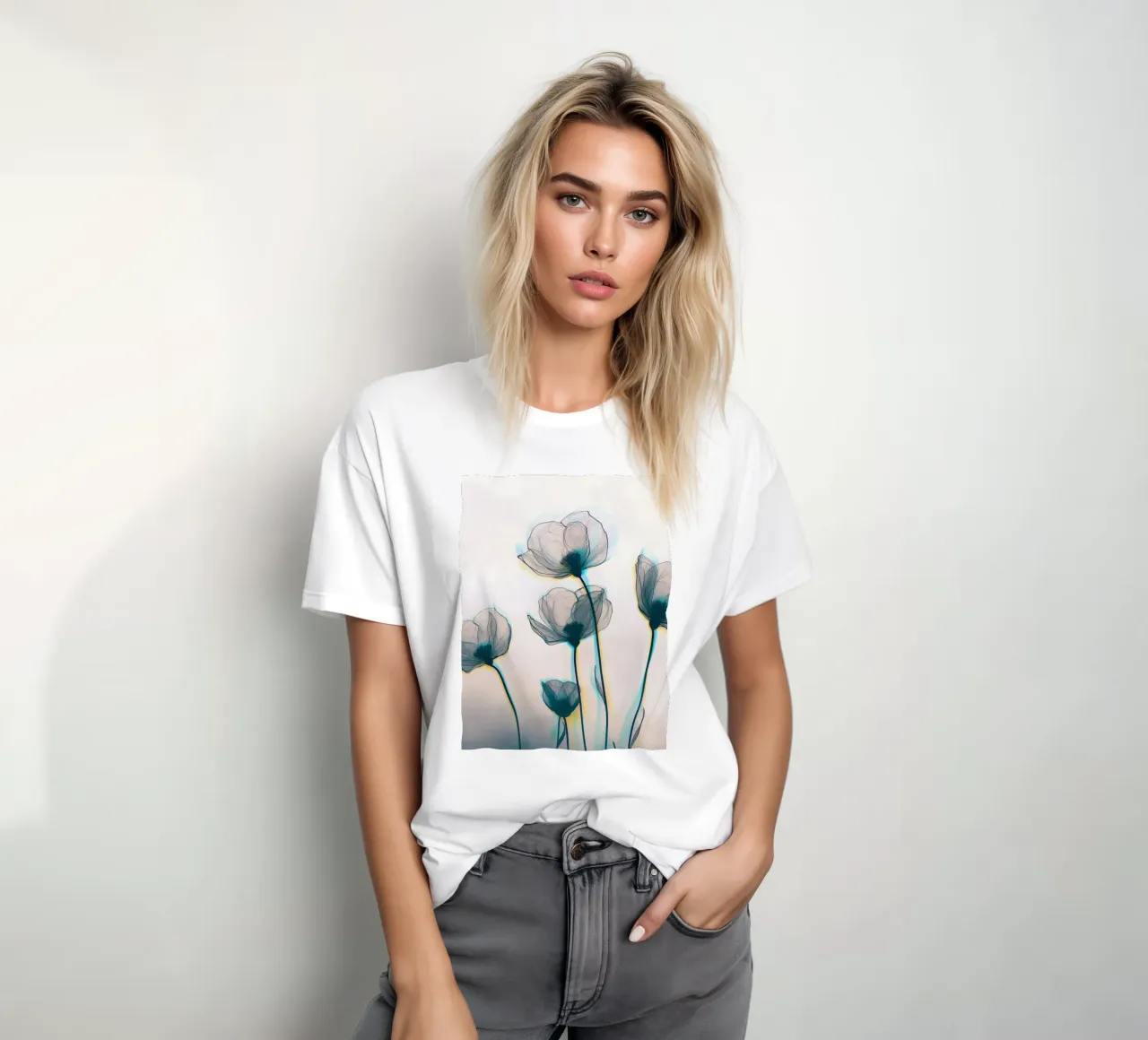 Fiori di nebbia t-shirt da Moon  Bloom