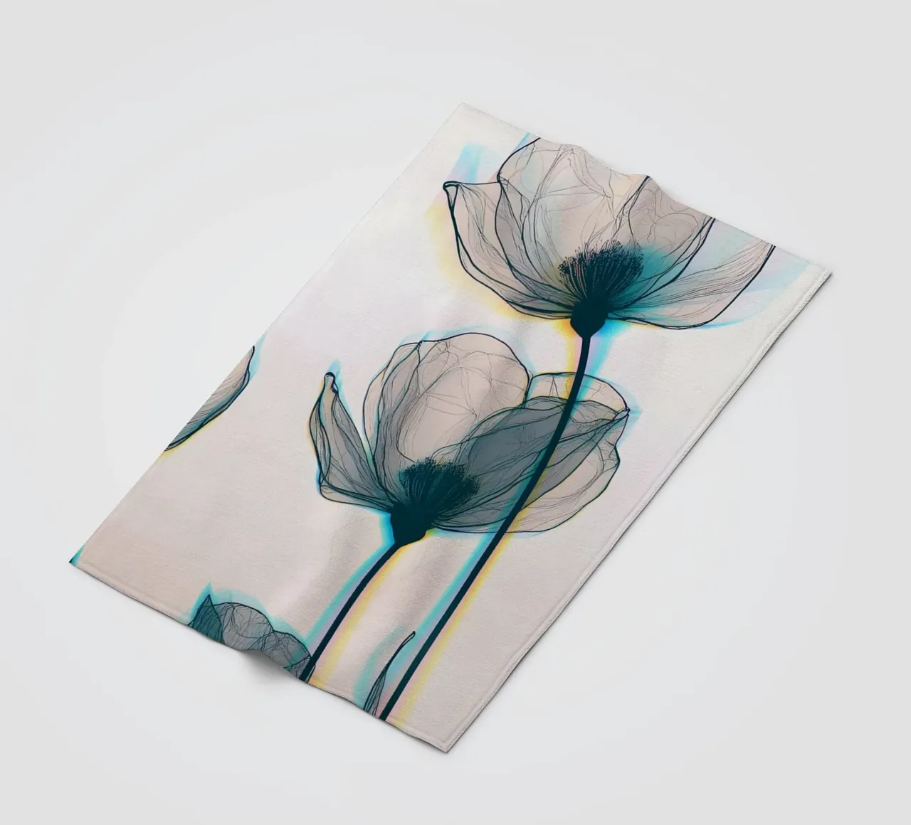 Fiori di nebbia coperta in pile da Moon  Bloom