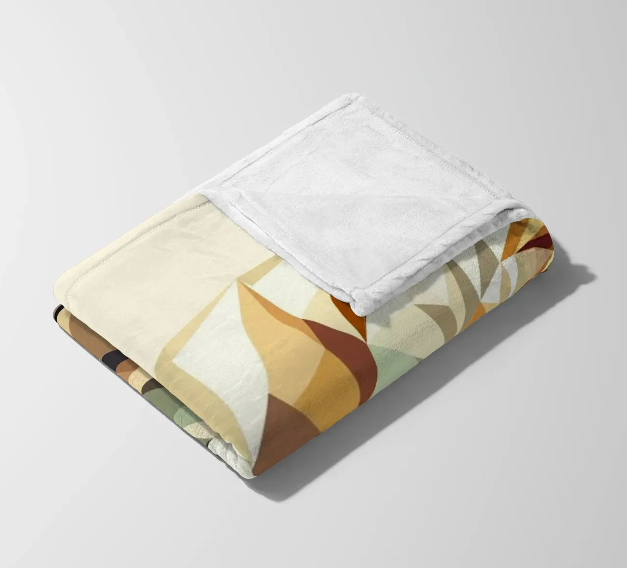 Lumaca geometrica - Opera d'arte stilizzata low-poly coperta in pile da namosh