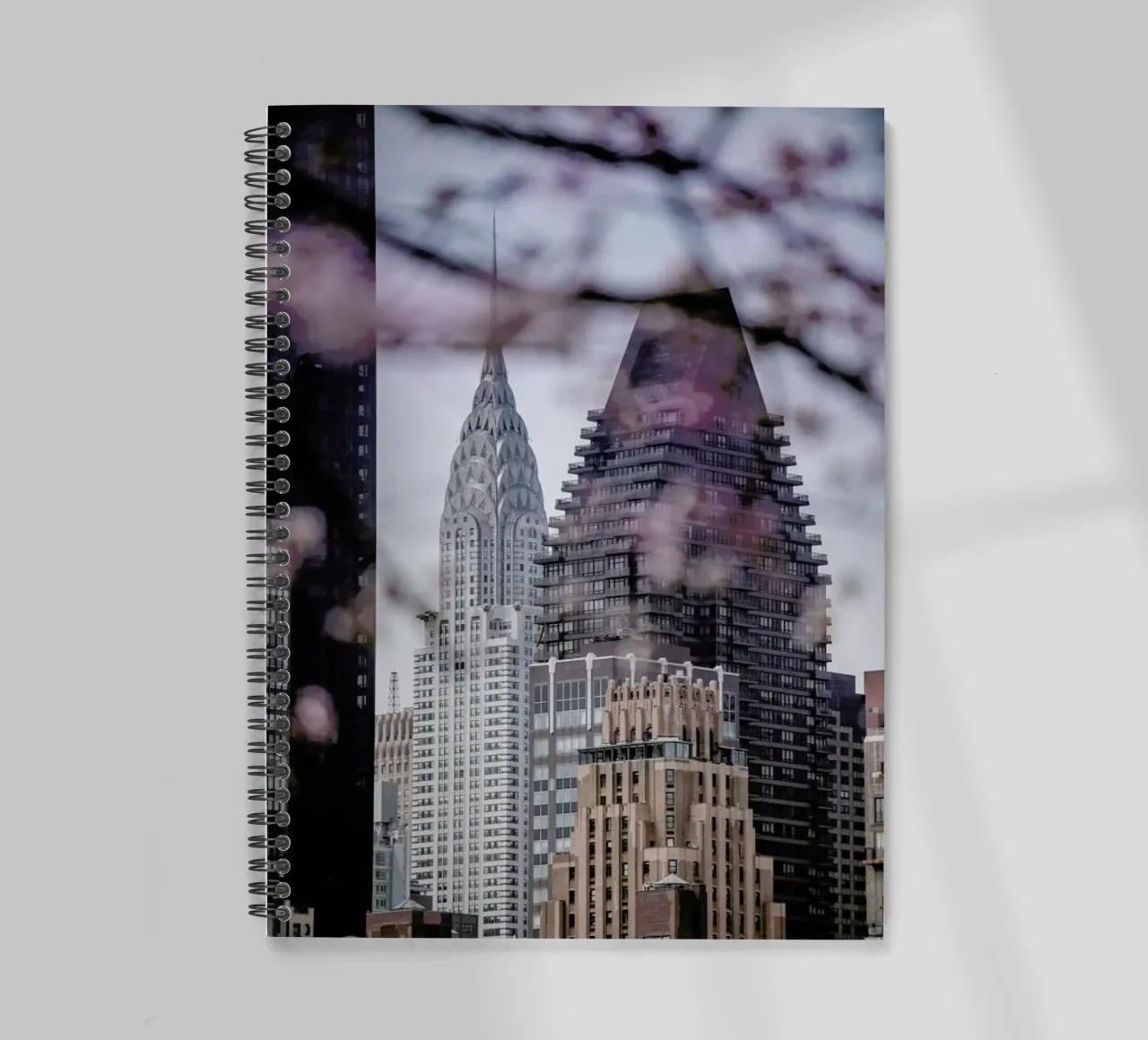 Midtown Bloom spiral notebook by Cordula Schaefer