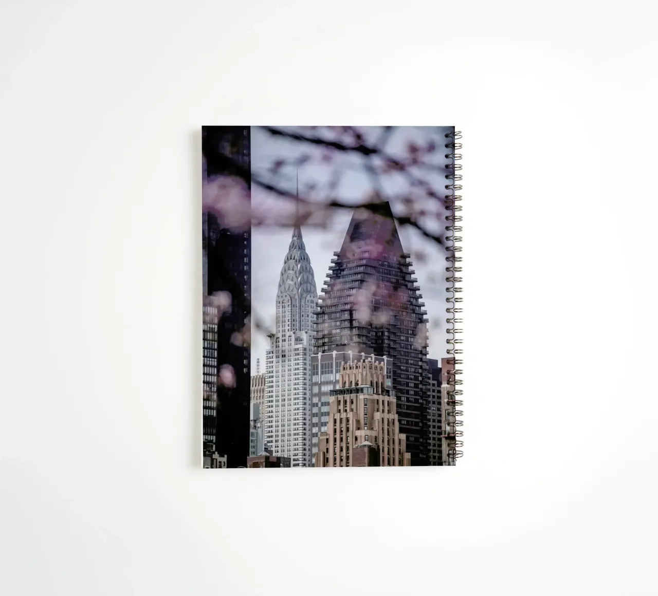 Midtown Bloom spiral notebook by Cordula Schaefer