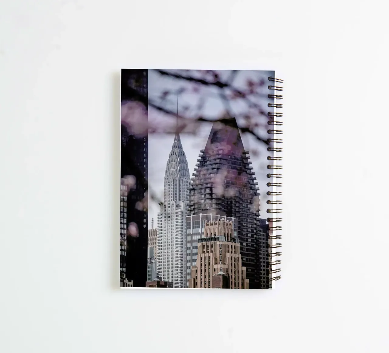 Midtown Bloom spiral notebook by Cordula Schaefer