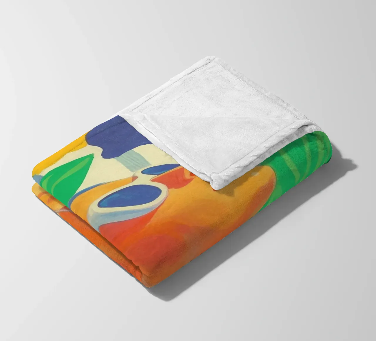 Umore estivo femminile coperta in pile da Carinaprint