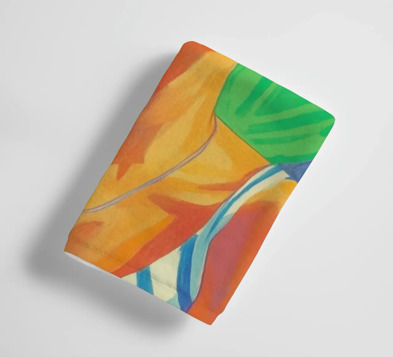 Female summer mood towel by Carinaprint