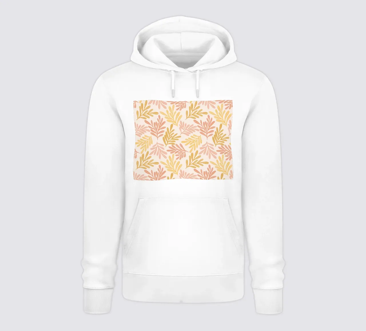 Warm Leaf Harmony Hoodie von Wackapacka