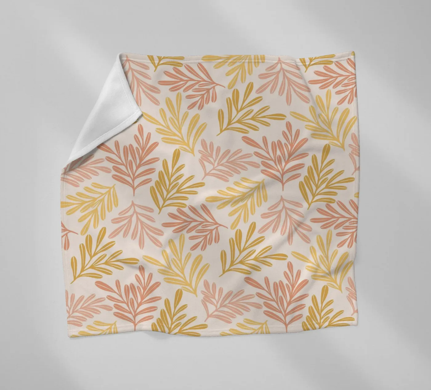 Warm Leaf Harmony Fleecedecke von Wackapacka