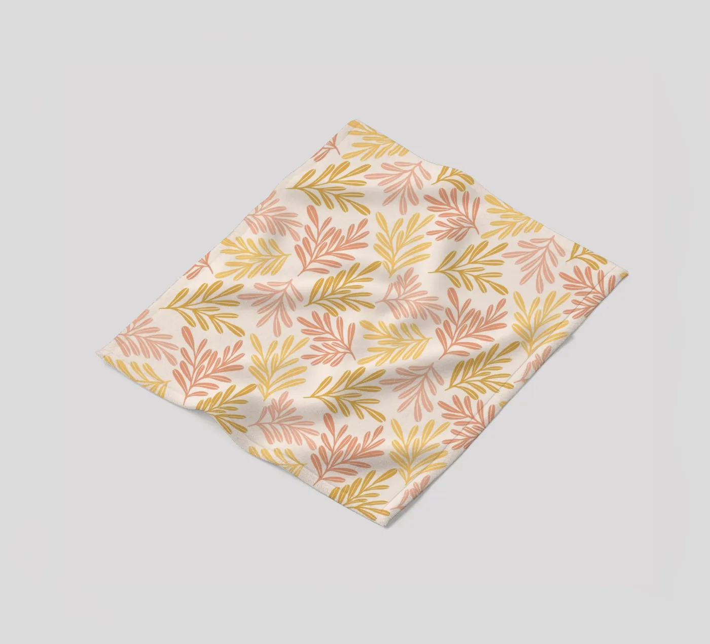 Warm Leaf Harmony Fleecedecke von Wackapacka