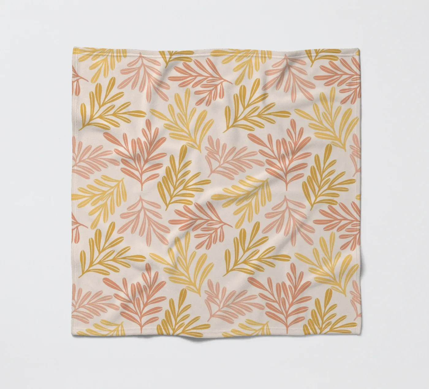 Warm Leaf Harmony Fleecedecke von Wackapacka