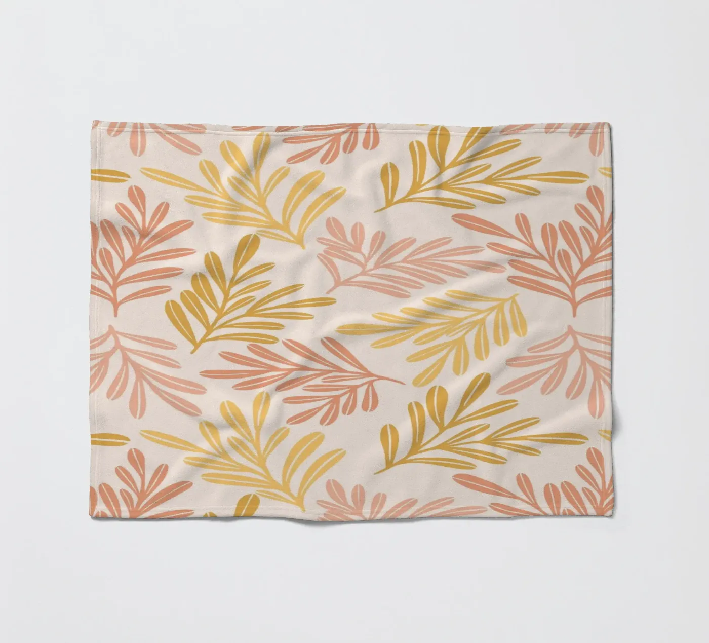 Warm Leaf Harmony Fleecedecke von Wackapacka