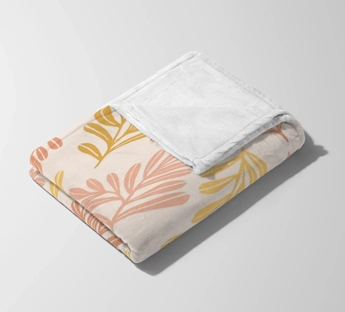 Warm Leaf Harmony Fleecedecke von Wackapacka