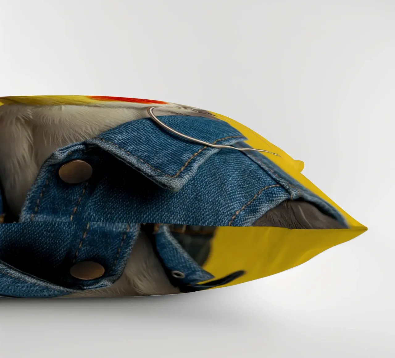 Studio Pawtrait Uccello cuscino da Pawtrait Studio