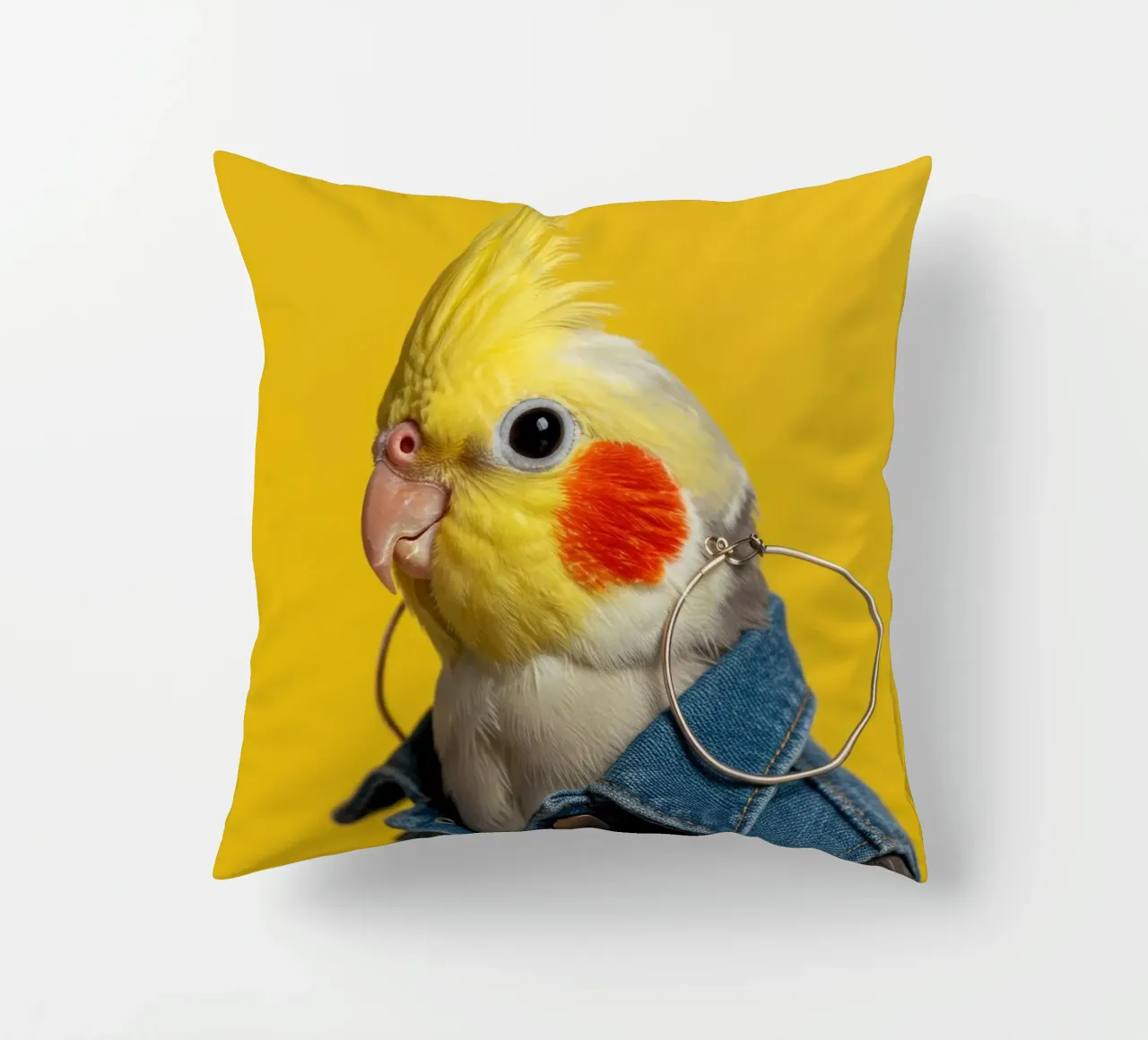 Studio Pawtrait Uccello cuscino da Pawtrait Studio