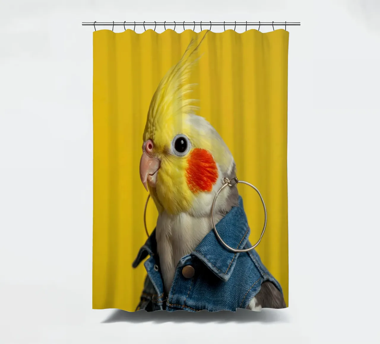 Studio Pawtrait Uccello tenda da doccia da Pawtrait Studio