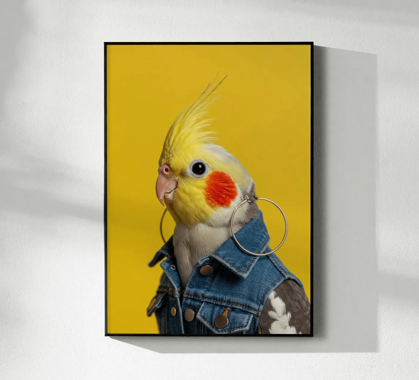 Studio Pawtrait Uccello plexiglass da Pawtrait Studio