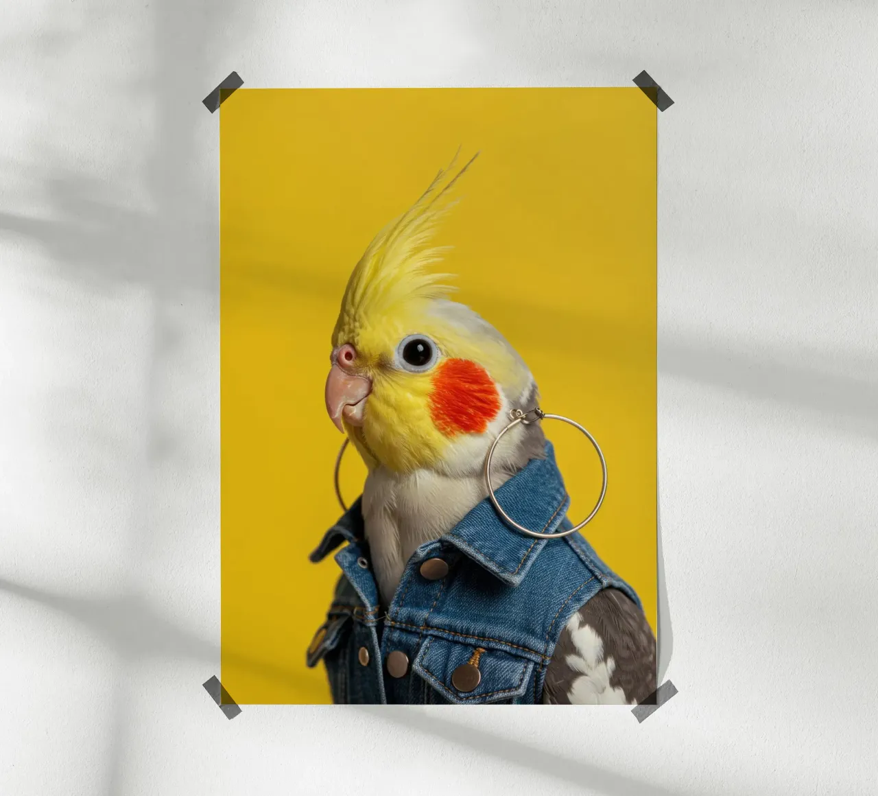 Studio Pawtrait Uccello poster da Pawtrait Studio