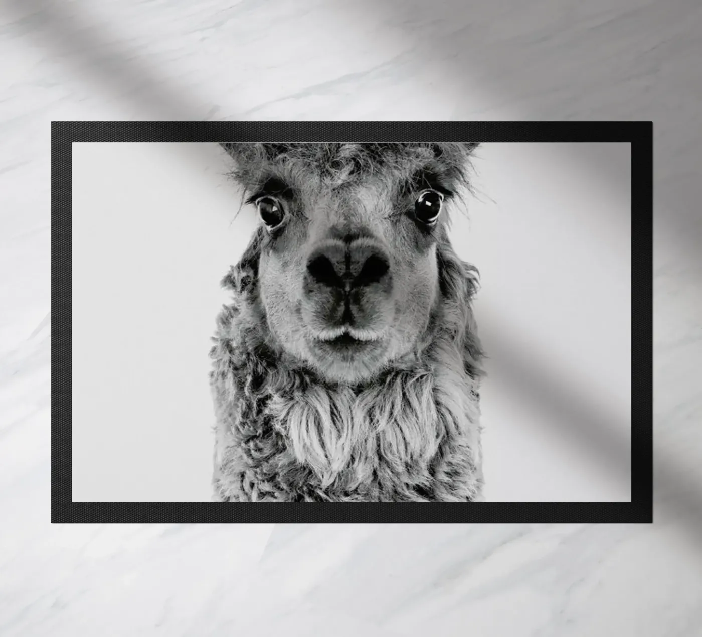 Alpaca Fußmatte von Paws & Claws