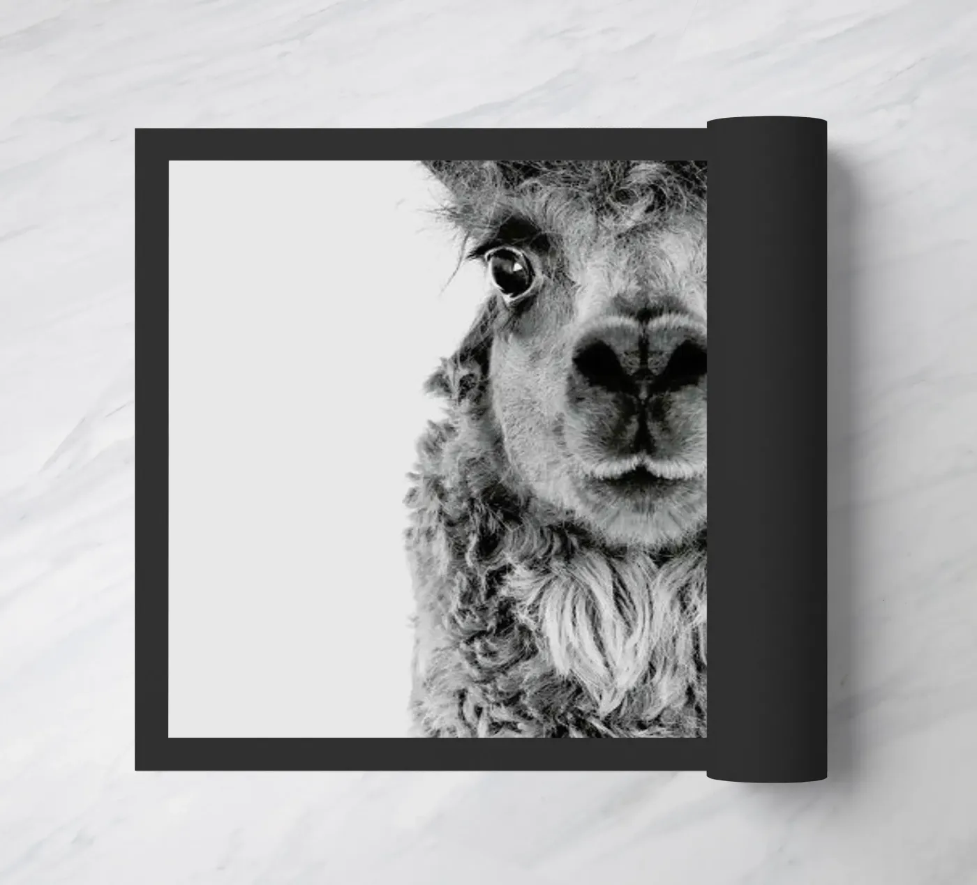 Alpaca Fußmatte von Paws & Claws