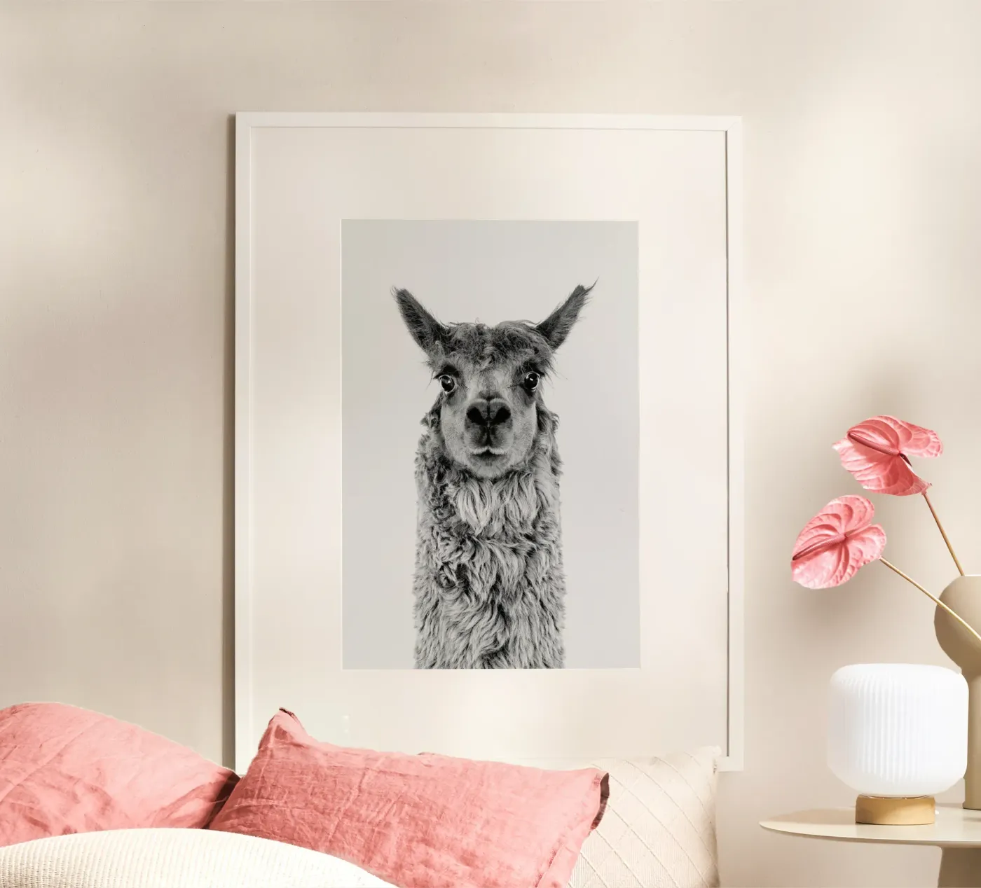 Alpaca poster by Paws & Claws