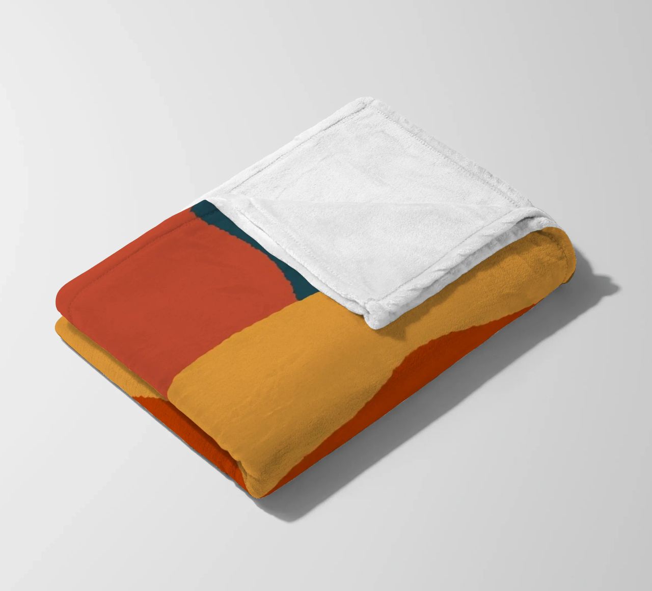 Linee ondulate retrò coperta in pile da Wackapacka