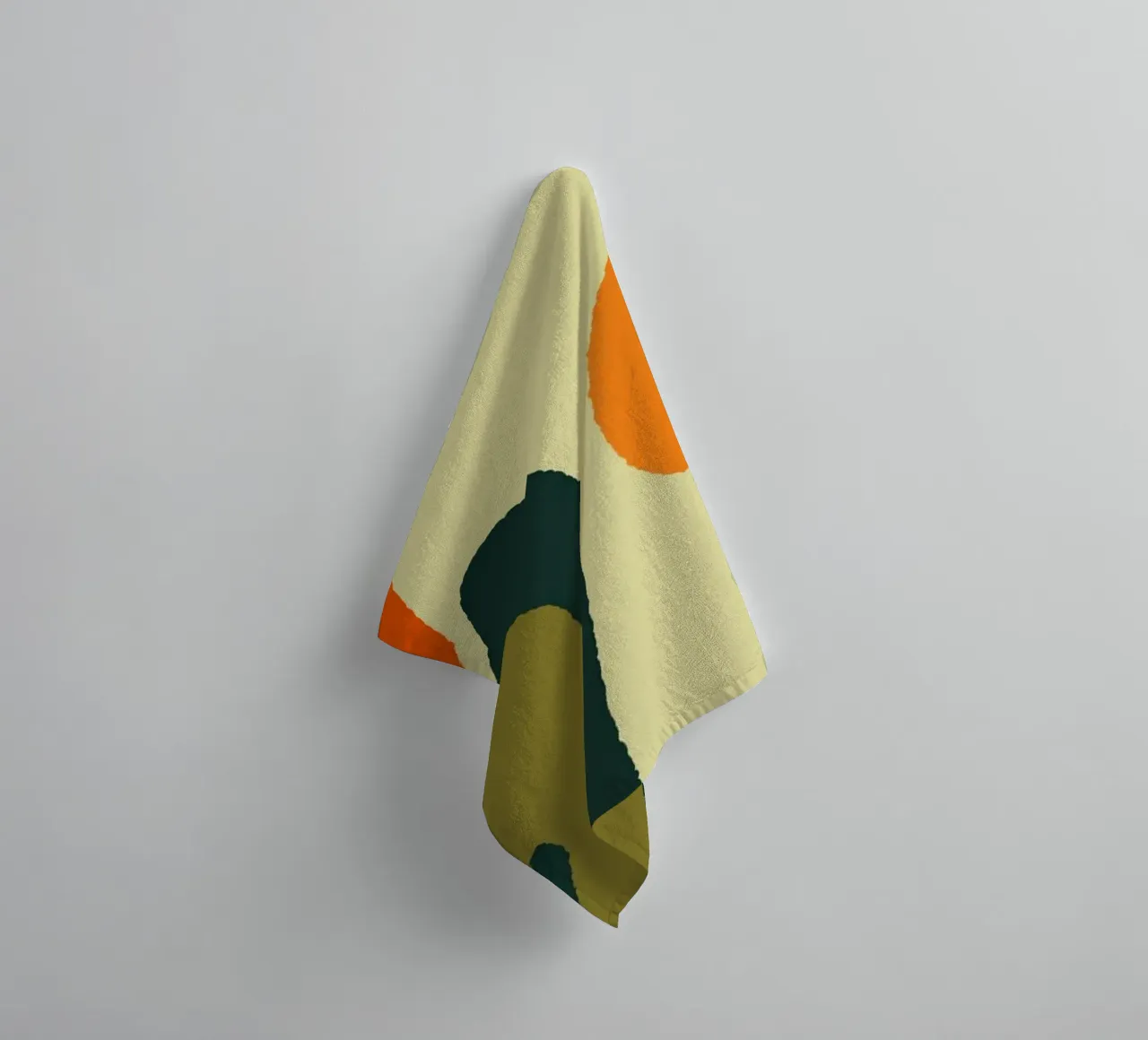 Retro pshychadelic lines towel by Wackapacka