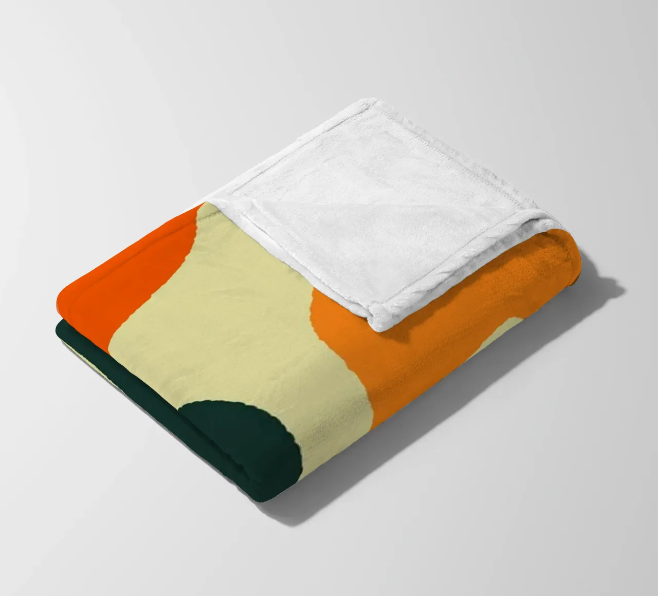 Linee retrò psicadeliche coperta in pile da Wackapacka
