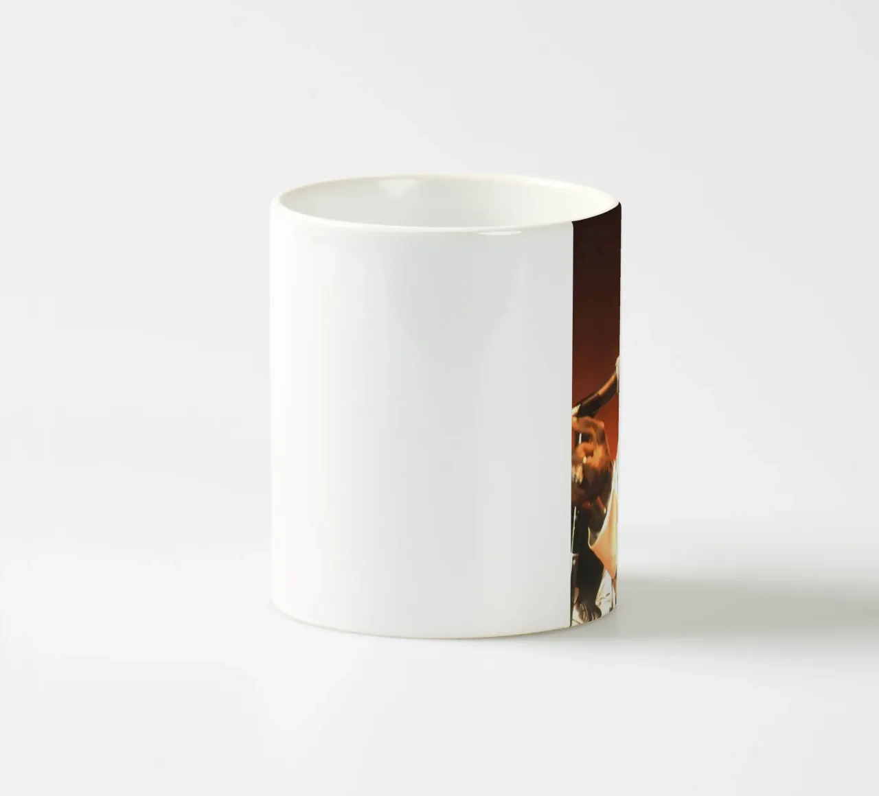 Al green tazza in ceramica da Low poly art