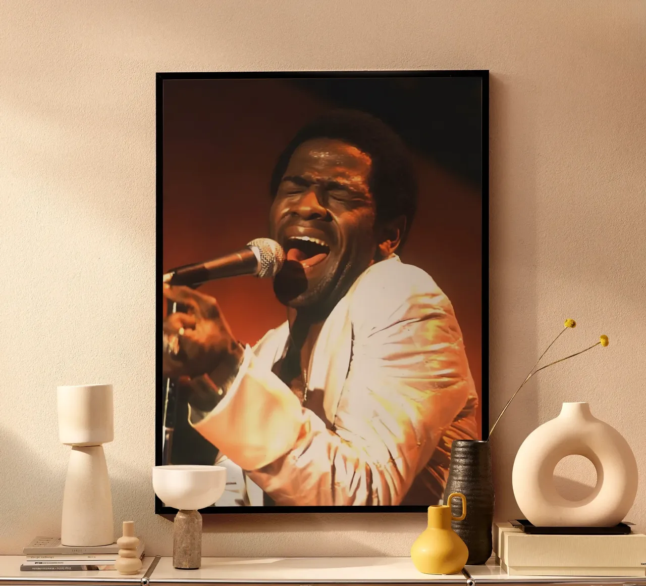 Al green carta hahnemühle da Low poly art