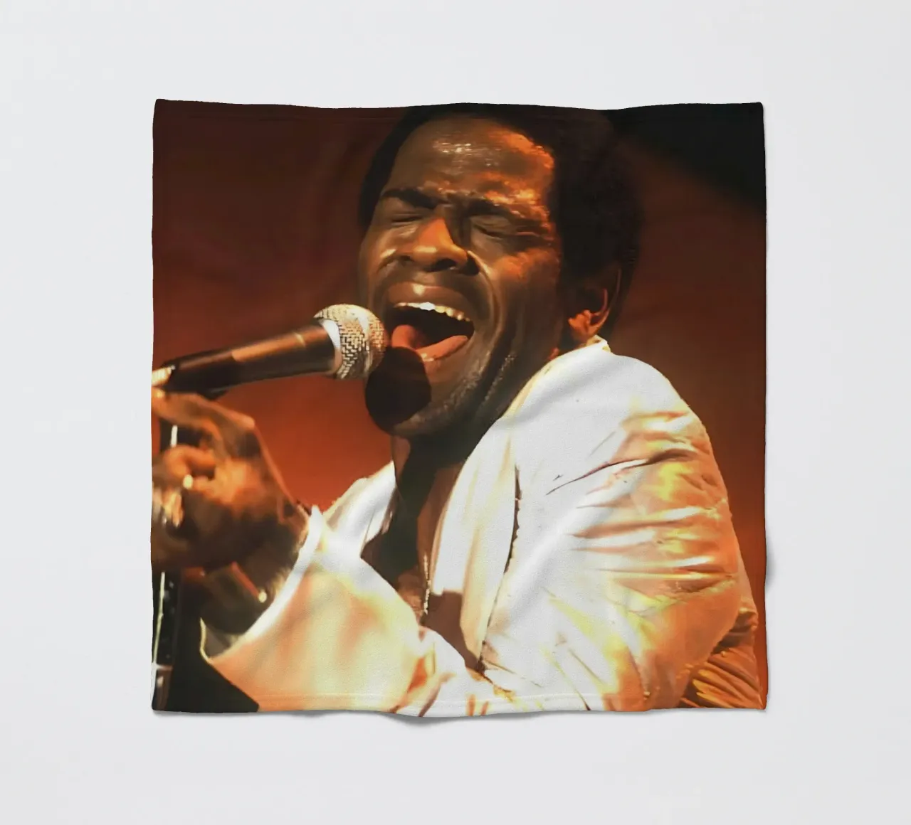 Al green coperta in pile da Low poly art