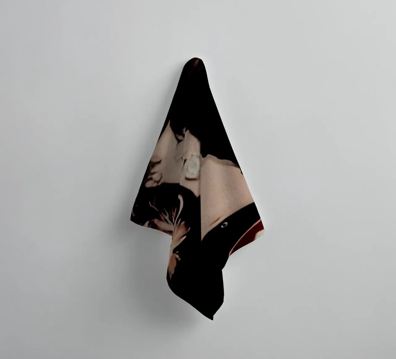 Jimmy Page asciugamano da bagno da Low poly art