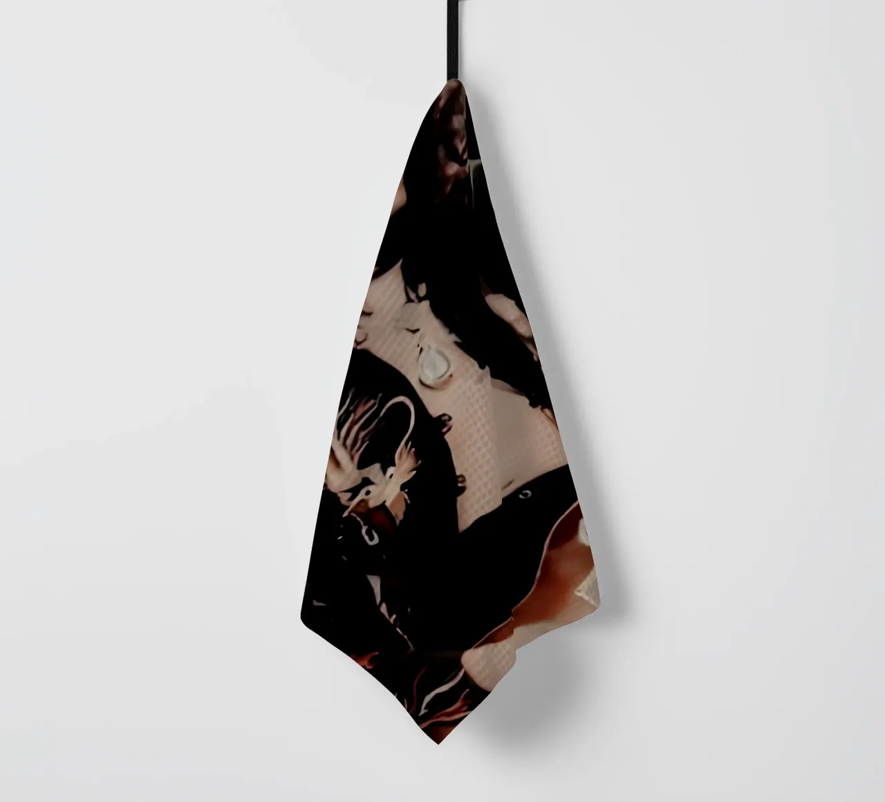 Jimmy Page canovaccio da cucina da Low poly art