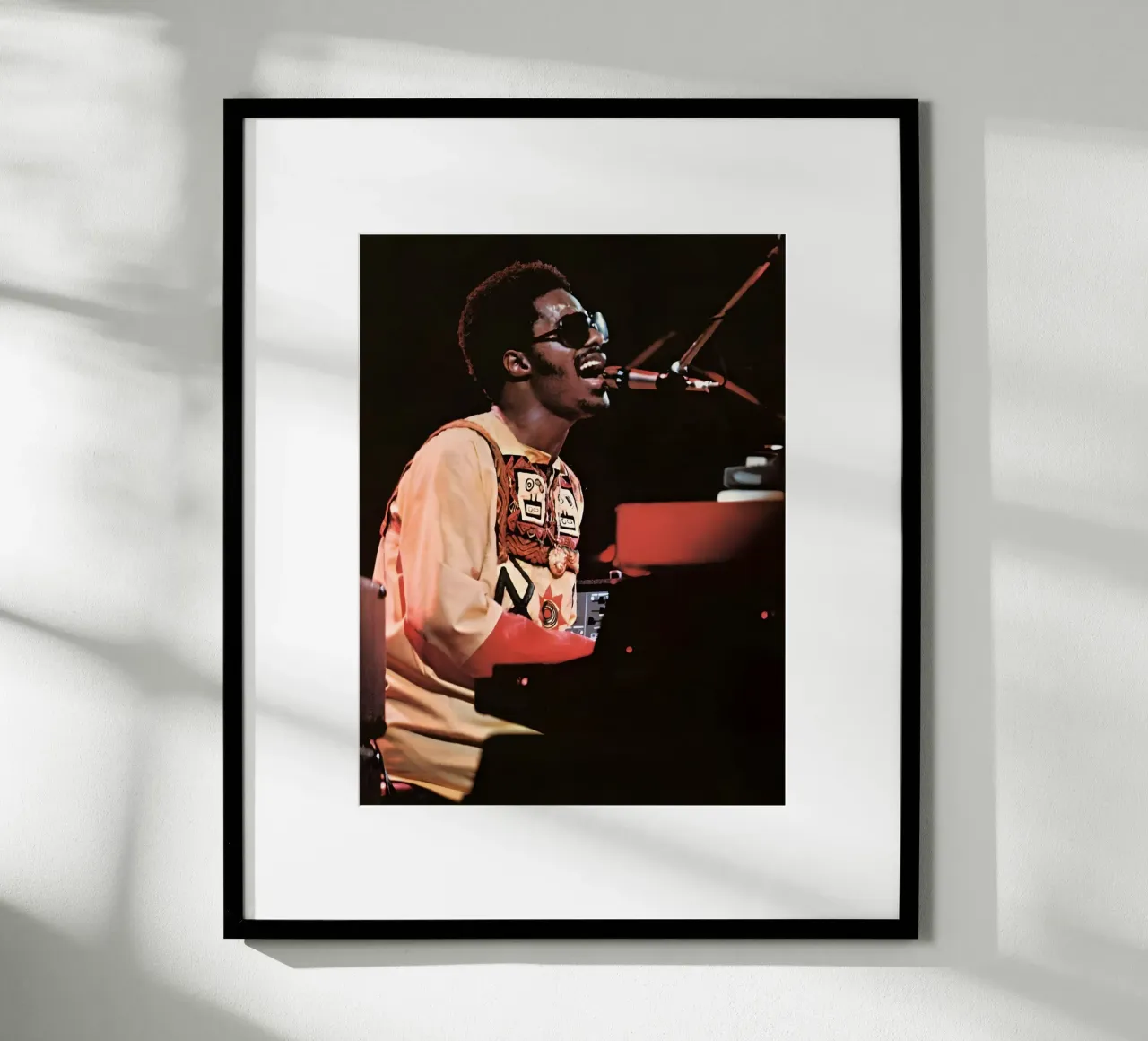 Stevie Wonder poster da Low poly art