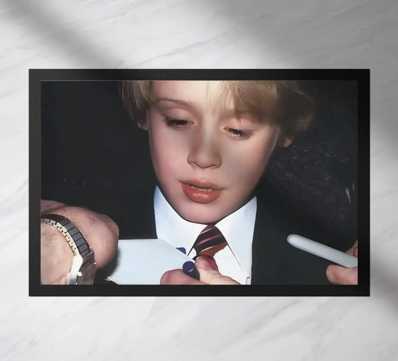 A young Macaulay .C zerbino da Low poly art