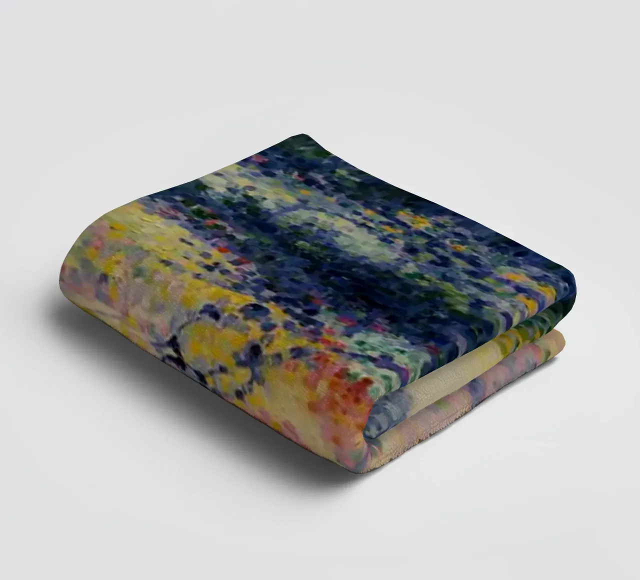 Henri-Edmond Cross Pointillist Kustlandschap Print badhanddoek van NorwesClub