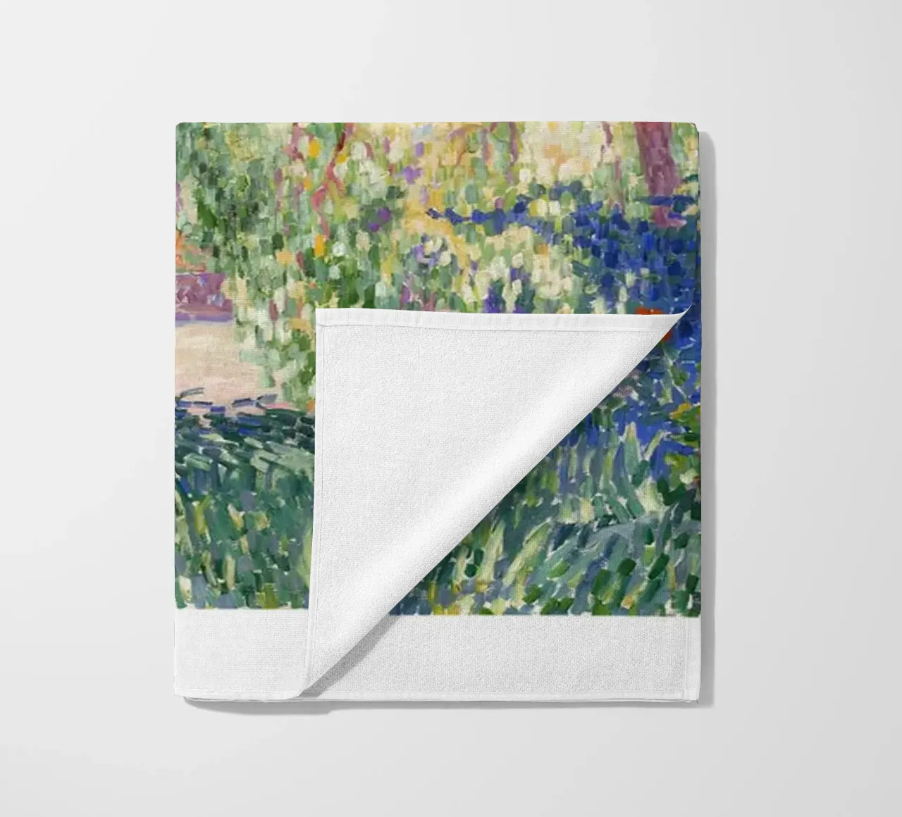 Henri-Edmond Cross Pointillist Stampa giardino colorato telo mare da NorwesClub