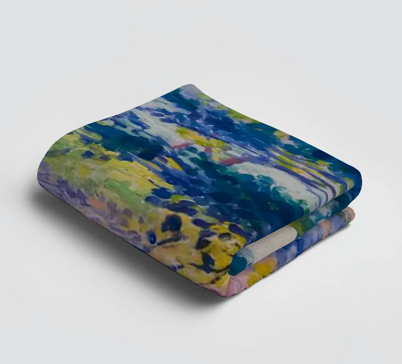 Henri-Edmond Cross Pointillist Kustlandschap Print badhanddoek van NorwesClub